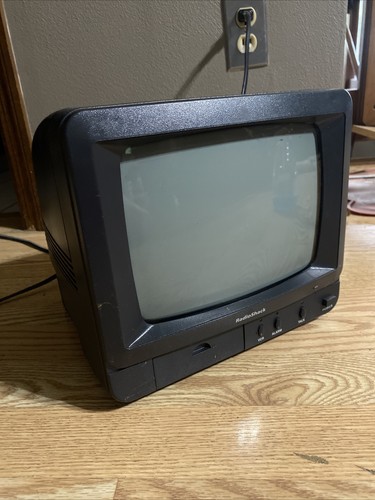 Radio shack vintage b w - 9", b&w
