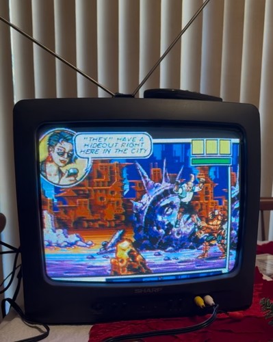 Vintage sharp 13g m80 crt - sharp, 13g-m80