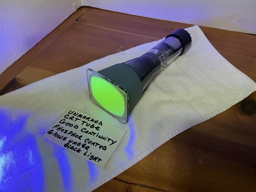 Crt tube oscilloscopio verde - crt,