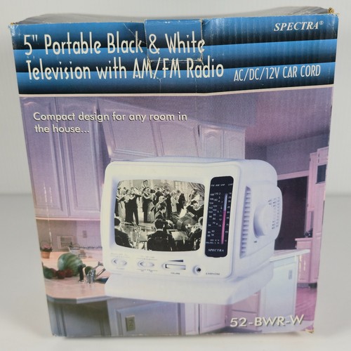 Televisore vintage spectra - televisore, 5"