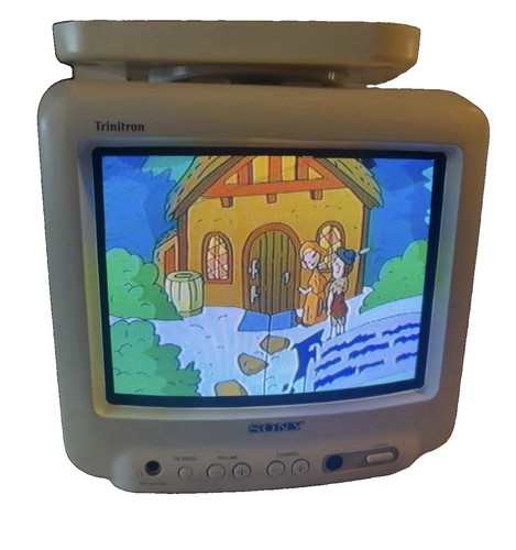 Sony trinitron 9pt40 crt - 9",